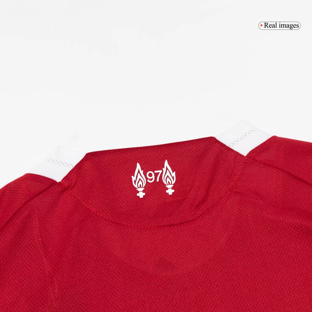 KERKEZ #6 Liverpool Home Authentic Soccer Jersey 2025/26 - Image 12