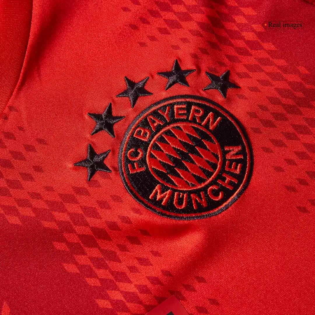 MÜLLER #25 Bayern Munich Home Soccer Jersey - Image 3