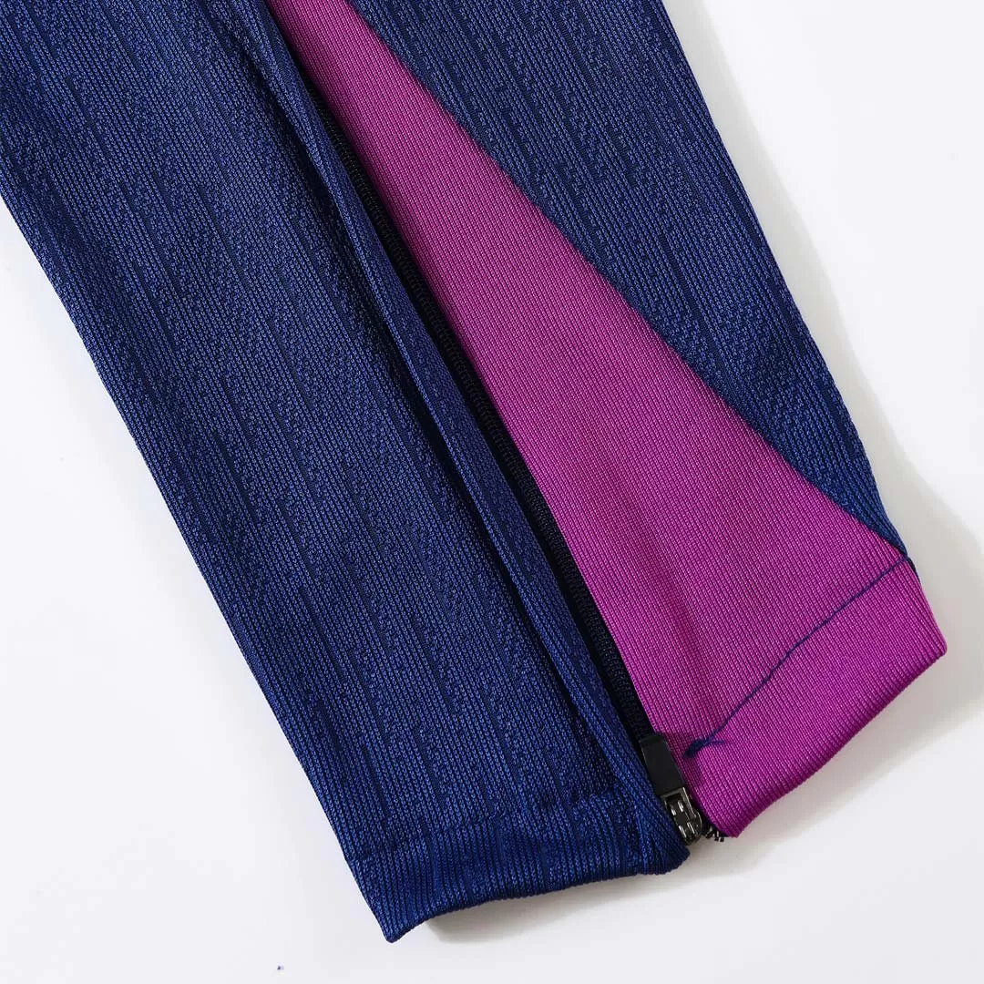 Barcelona 1/4 Zip Tracksuit 2025/26 Purple - Image 25