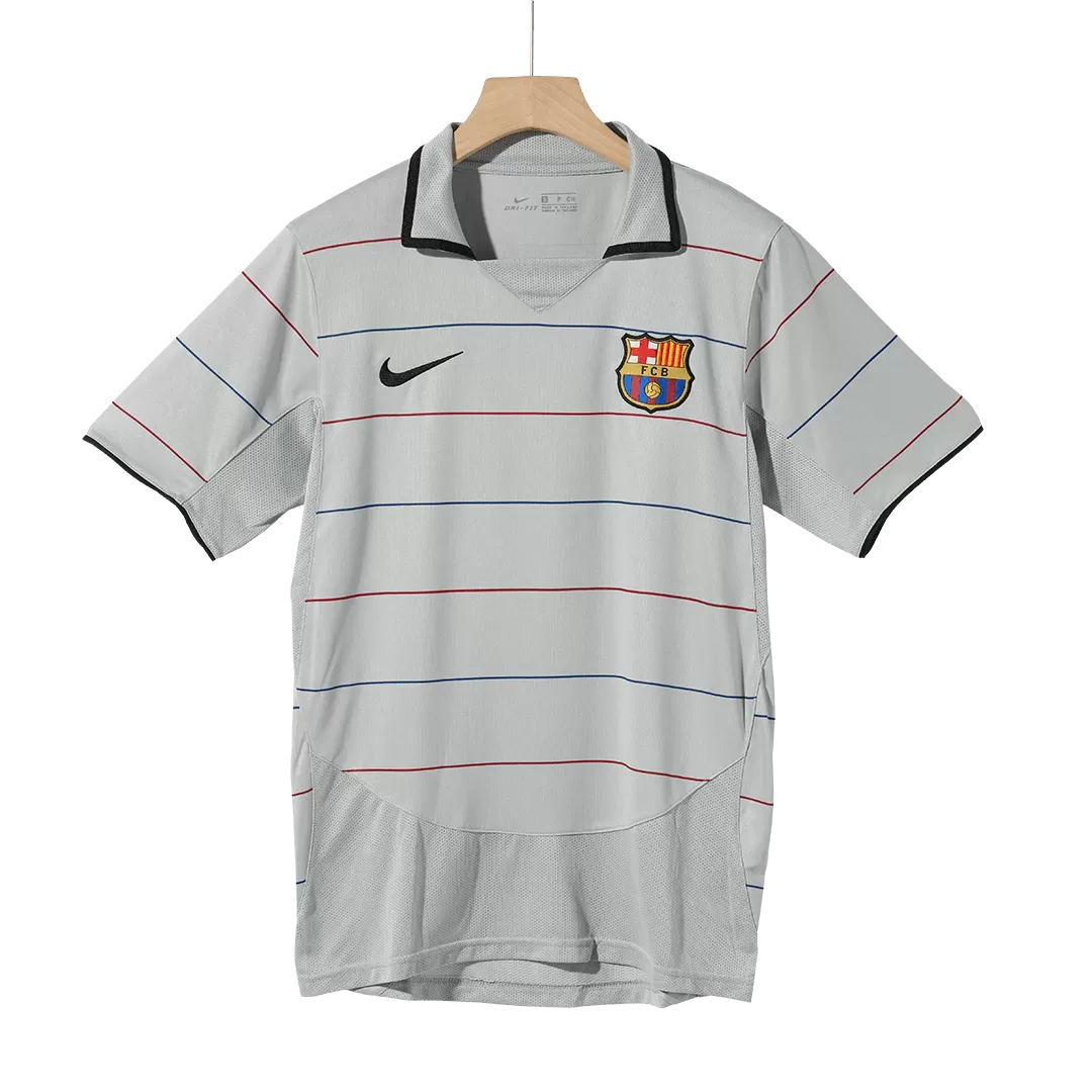 Vintage Soccer Jersey Barcelona Away 2003/04 - Image 3