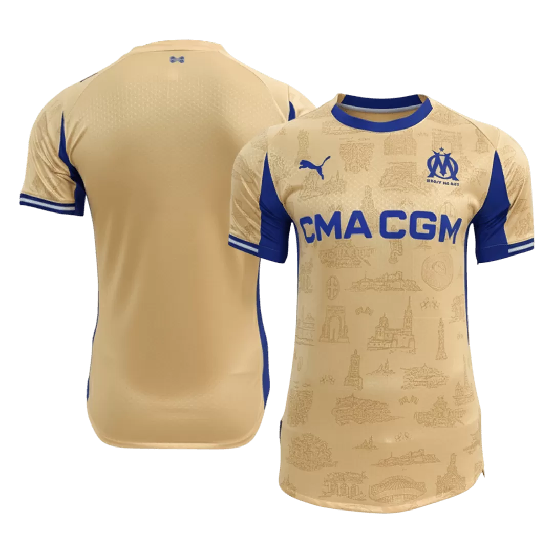 Marseille Fourth Away Player Version Jersey 2025/26 - Image 3