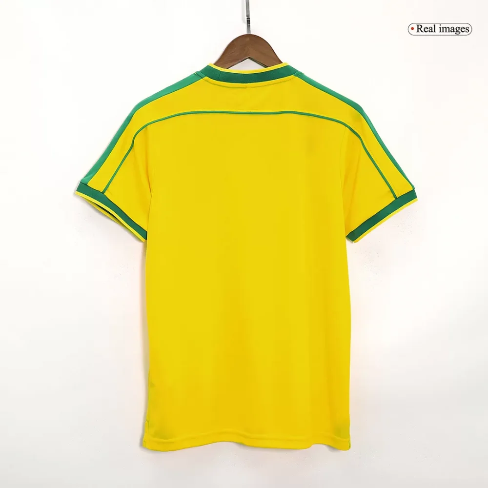 Vintage Soccer Jersey Brazil Home 1998 - Image 2