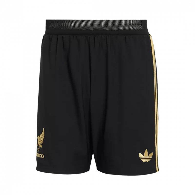 Mexico Third Away Authentic Soccer Shorts 2025 - Gold Cup