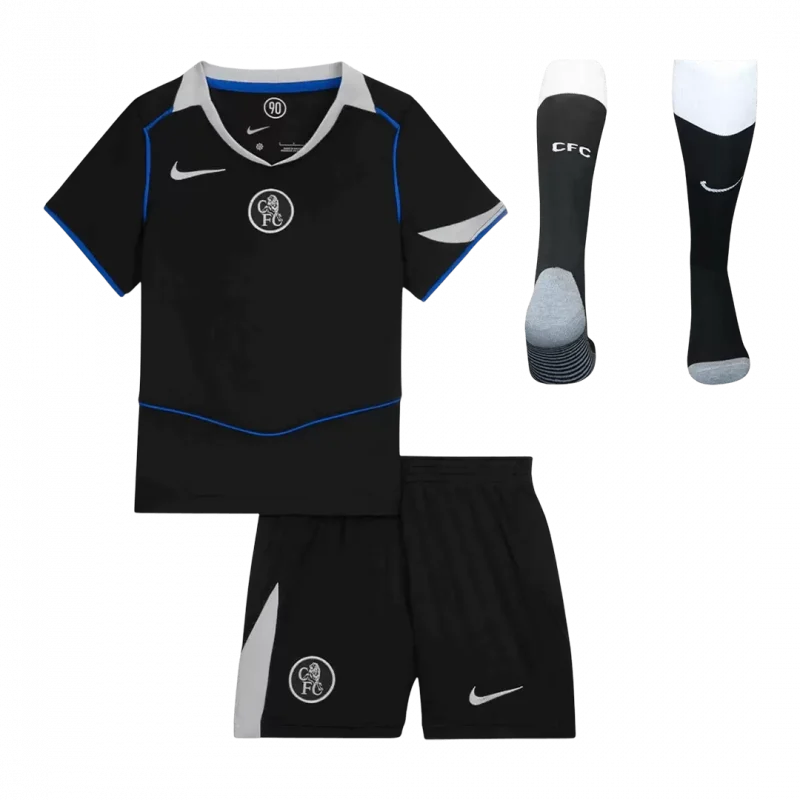 Chelsea Third Away Kids Soccer Jerseys Kit 2025/26