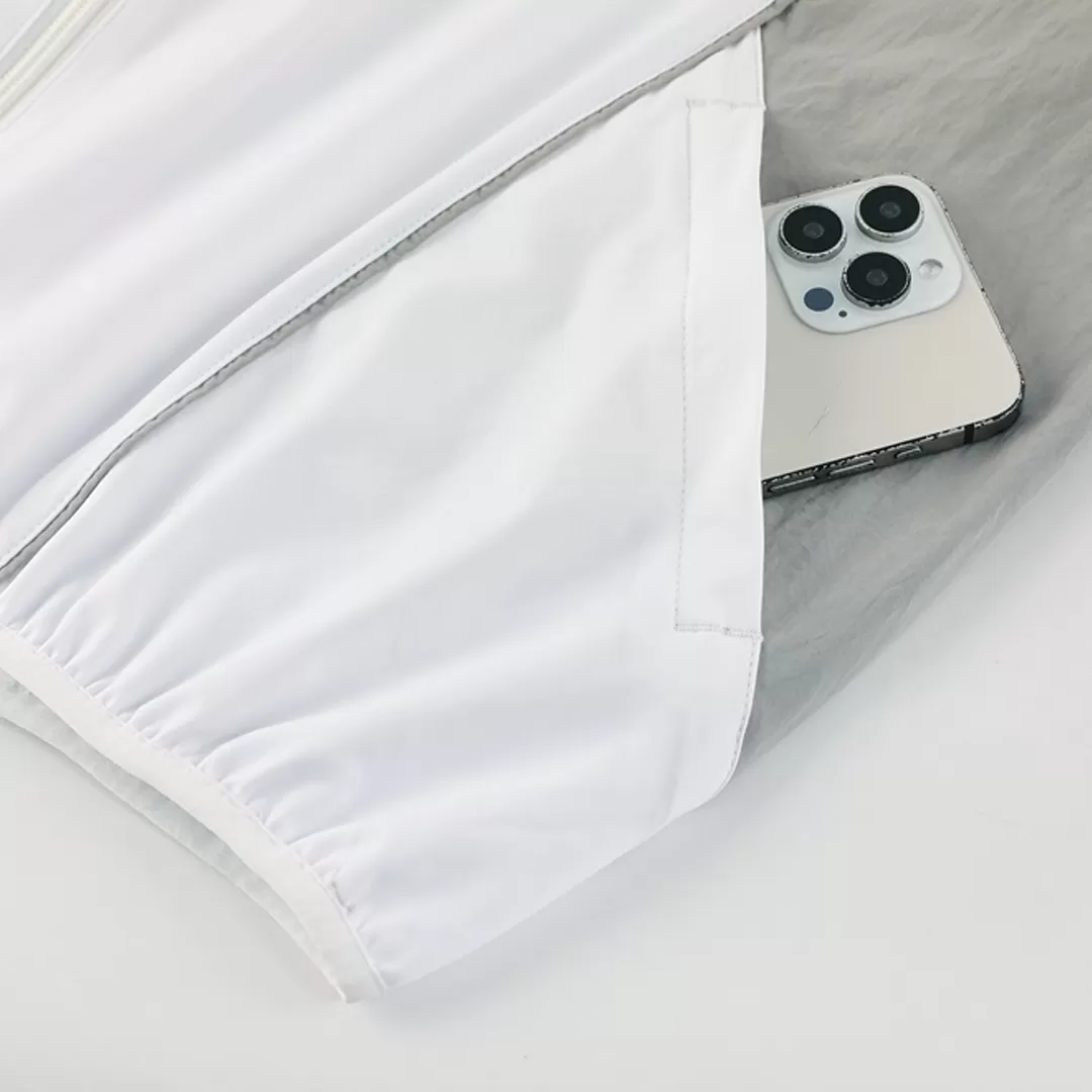 Real Madrid Windbreaker Jacket 2025/26 - White - Image 8