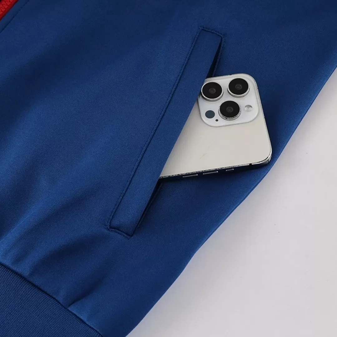 PSG Jacket Tracksuit 2025/26 Navy&Red - Image 11