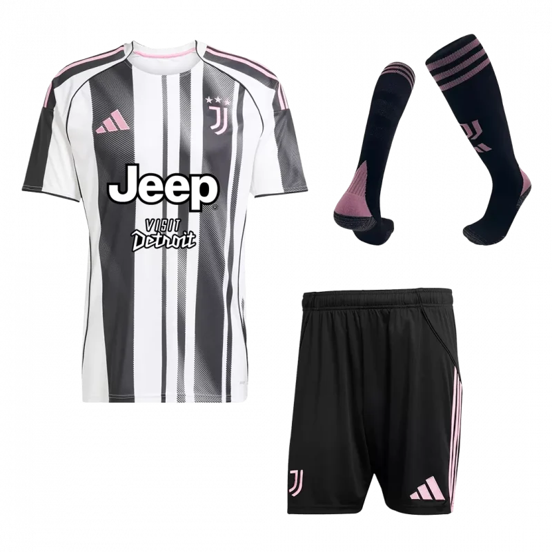 Juventus Home Jerseys Full Kit 2025/26