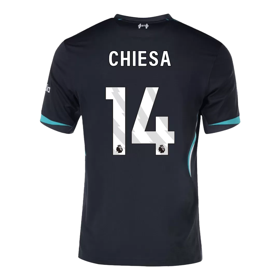 CHIESA #14 Liverpool Away Soccer Jersey - Image 3