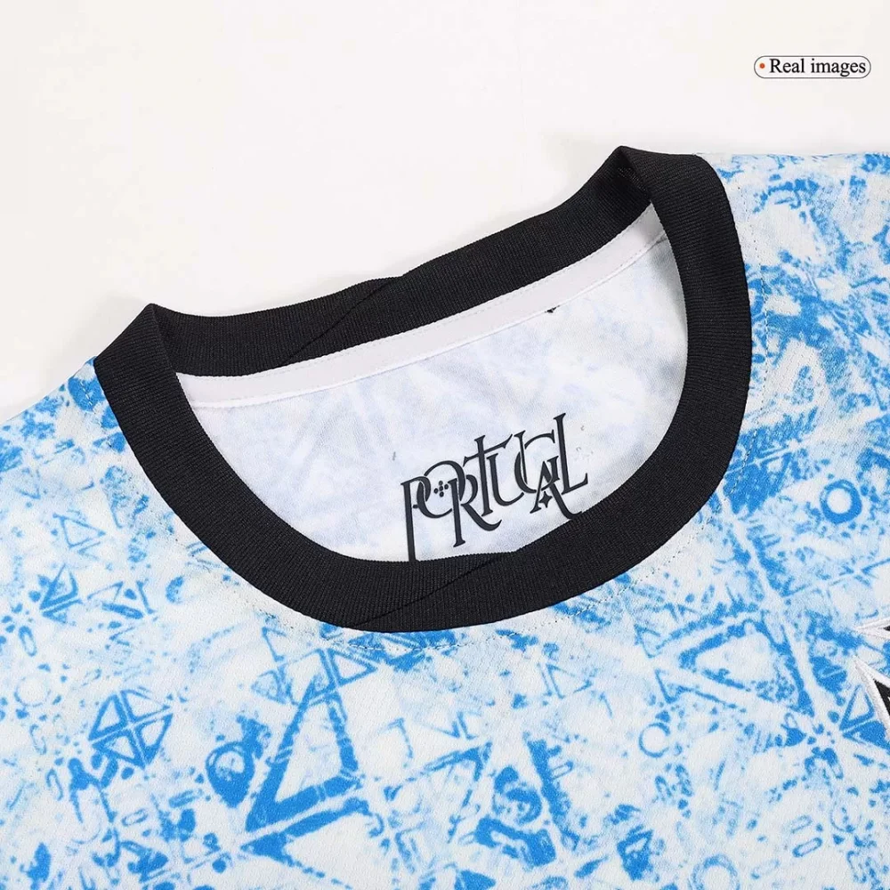 B.FERNANDES #8 Portugal Away Soccer Jersey EURO - Image 2