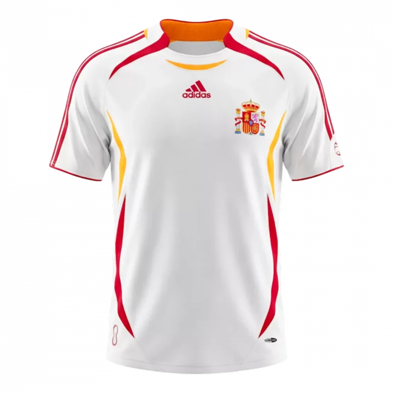 Retro Soccer Jersey Spain Away 2006