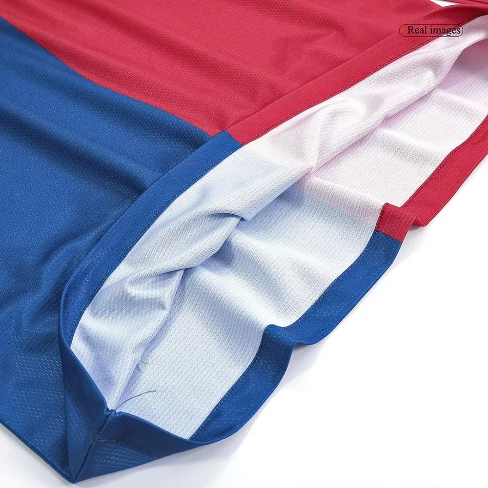 Vintage Soccer Jersey A.INIESTA #8 Barcelona Home Long Sleeve 2008/09 - UCL Final - Image 11