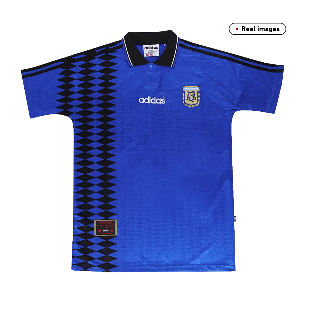 Vintage Soccer Jerseys Argentina Away Jersey Shirts 1994 - Image 2