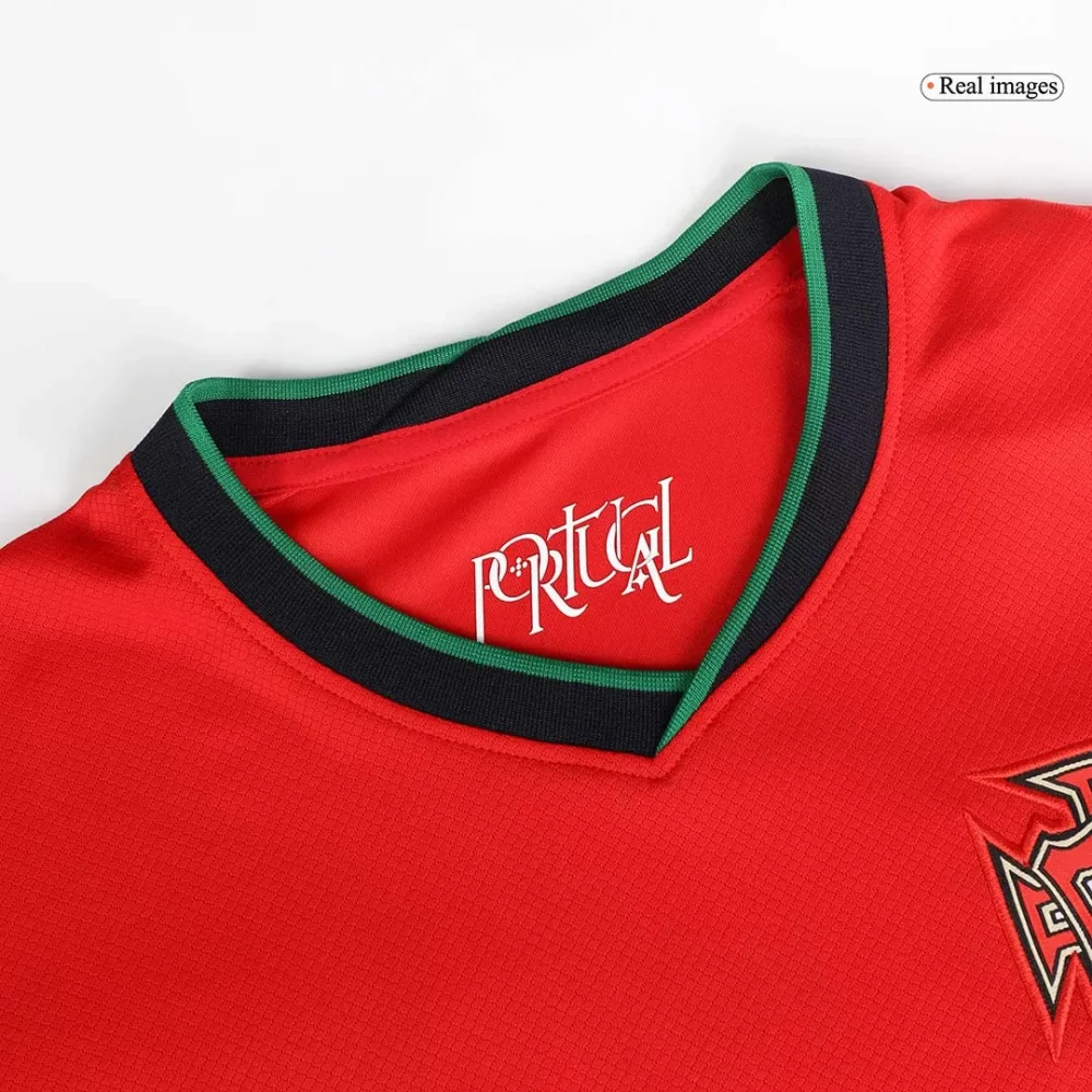RONALDO #7 Portugal Home Soccer Jersey EURO - Image 2