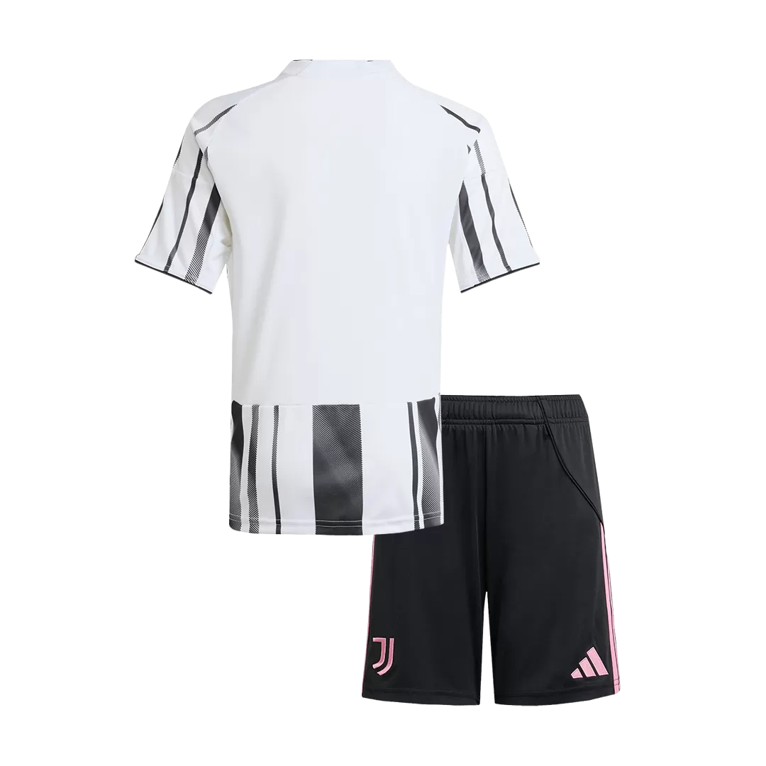 Juventus Home Kids Soccer Jerseys Kit 2025/26 - Image 2