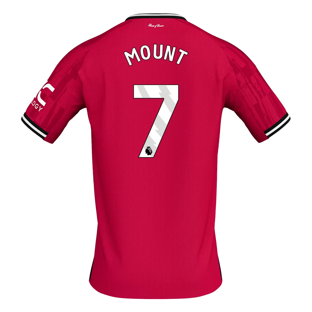 MOUNT #7 Manchester United Home Soccer Jersey 2025/26 - Image 2