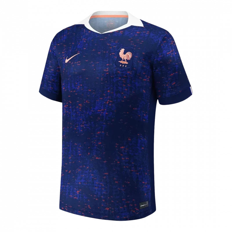 France Home Soccer Jersey 2025 - Women's Euro