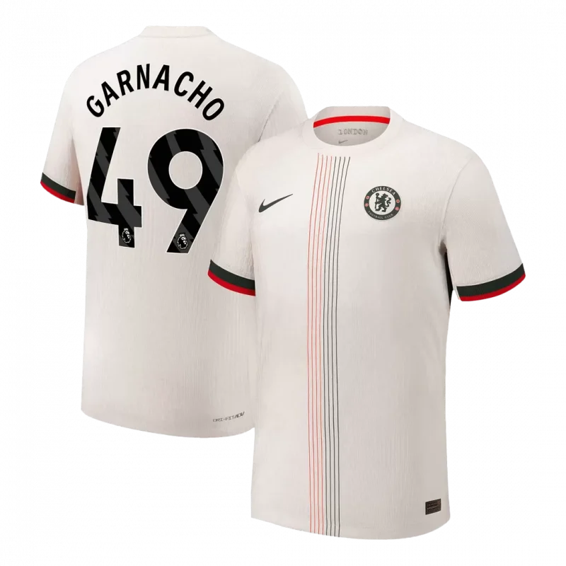 GARNACHO #49 Chelsea Away Authentic Soccer Jersey 2025/26