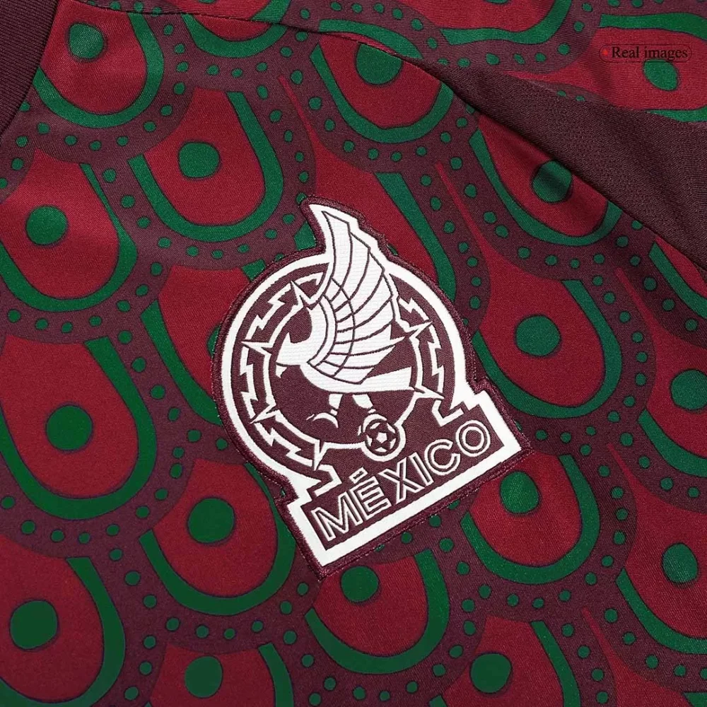 E.ÁLVAREZ #4 Mexico Home Soccer Jersey Copa America - Image 3