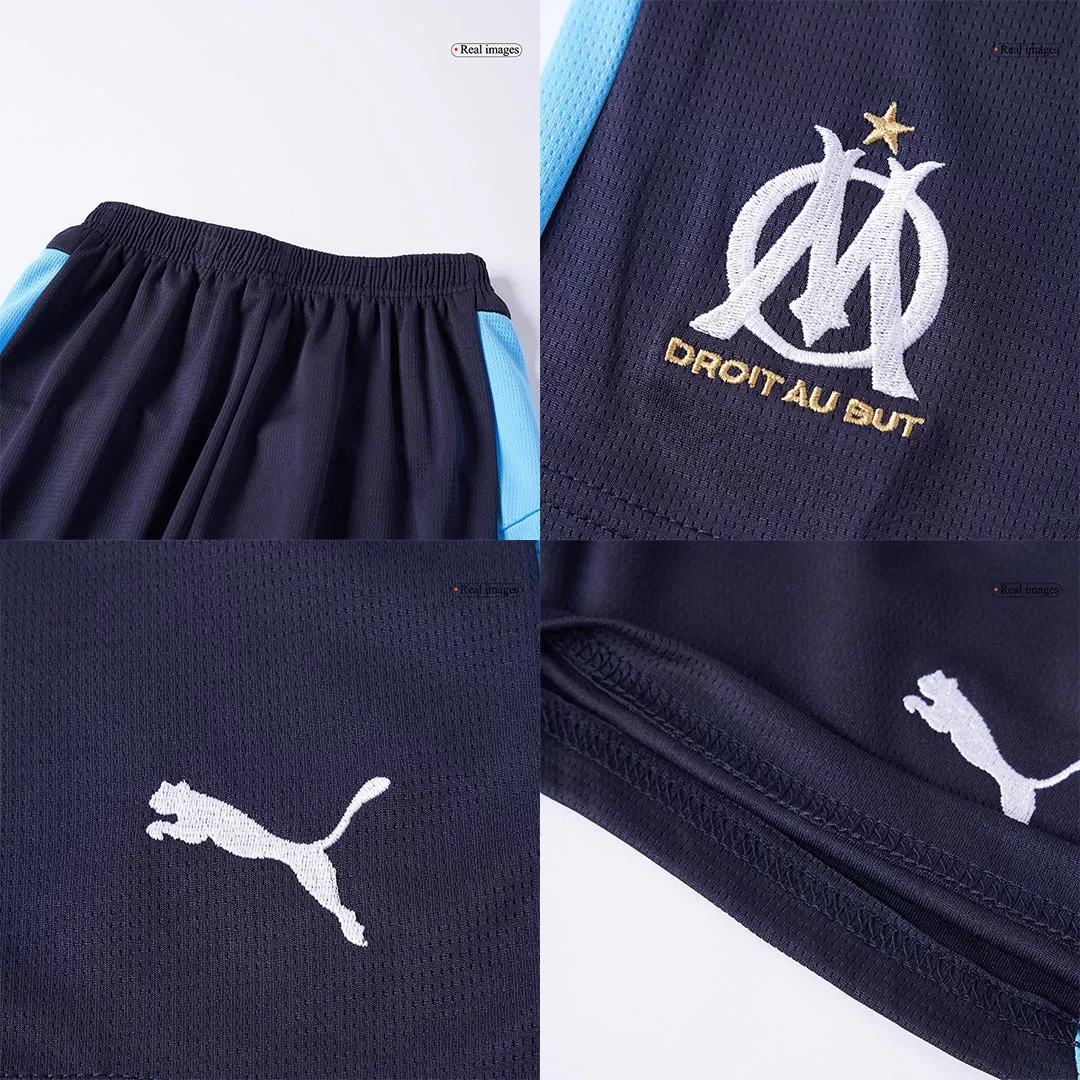 Marseille Away Kids Soccer Jerseys Kit 2025/26 - Image 15