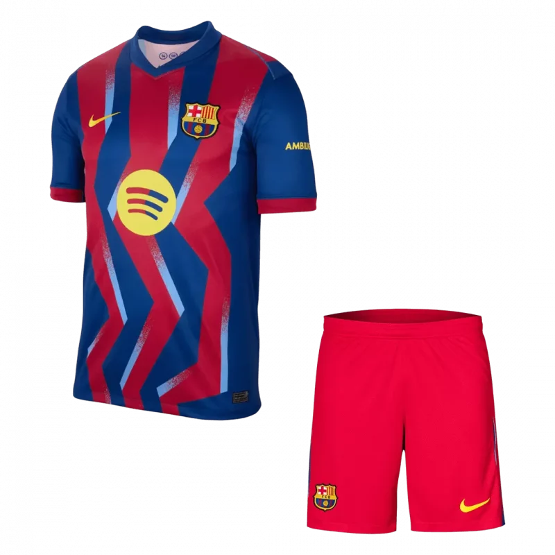 Barcelona Fourth Away Jerseys Kit 2025/26