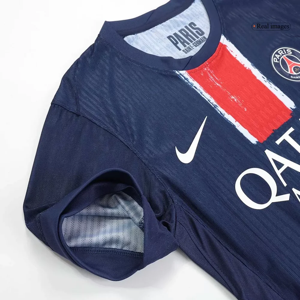 BARCOLA #29 PSG Home Authentic Soccer Jersey - Image 11