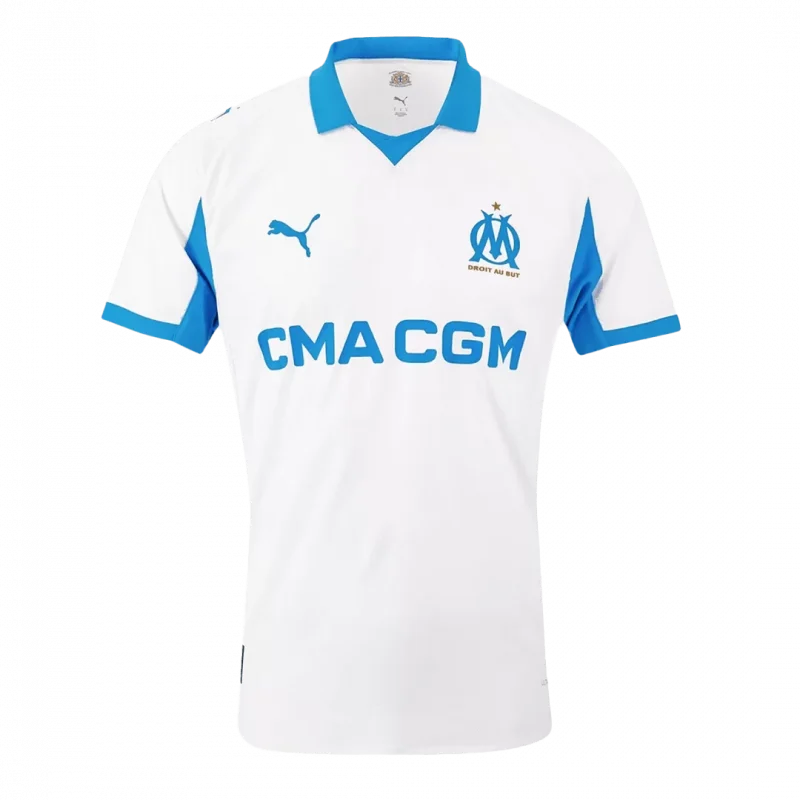 Marseille Home Authentic Soccer Jersey 2025/26