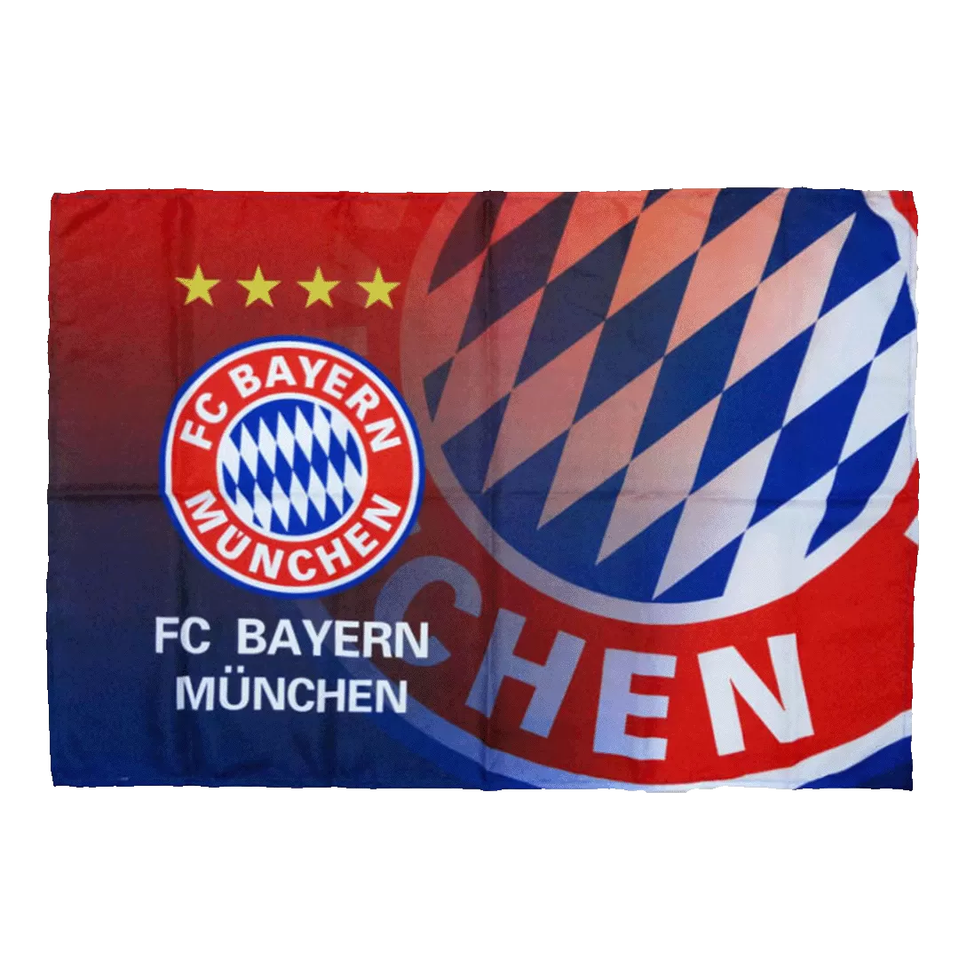 Bundesliga Bayern Flag Red