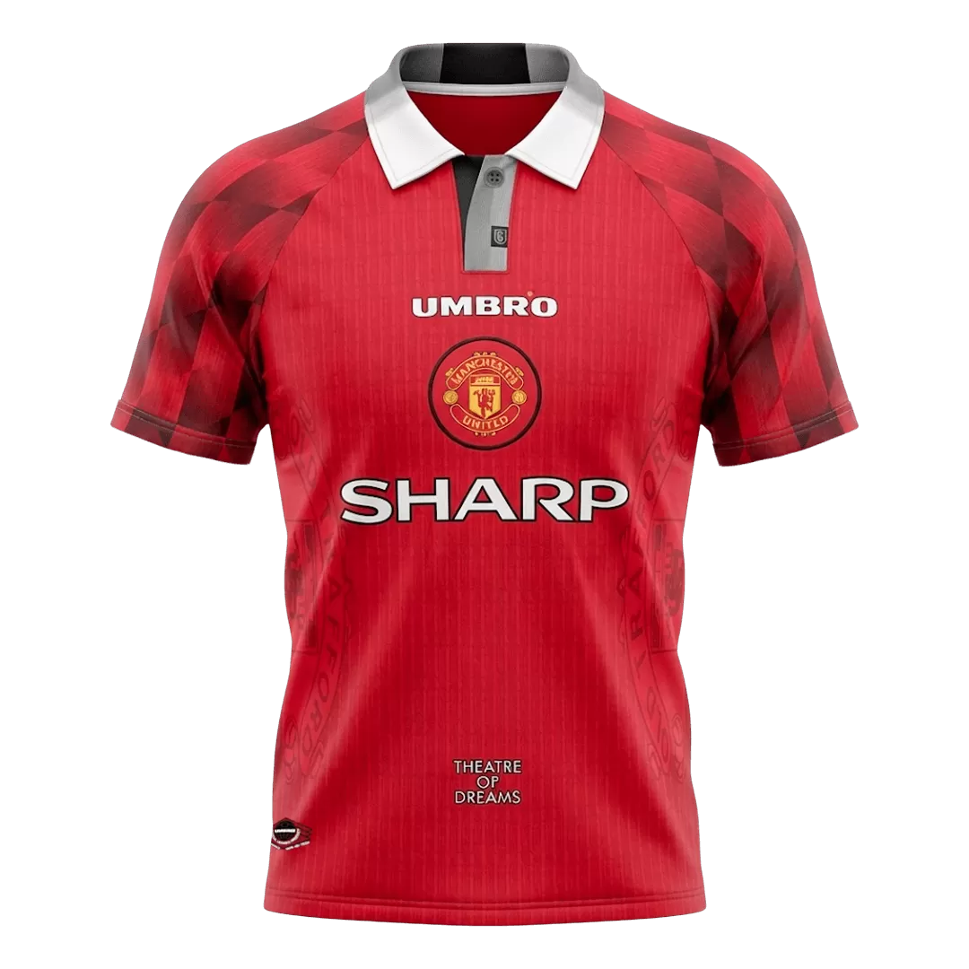Retro Soccer Jersey Manchester United Home 1996/97 - Image 2