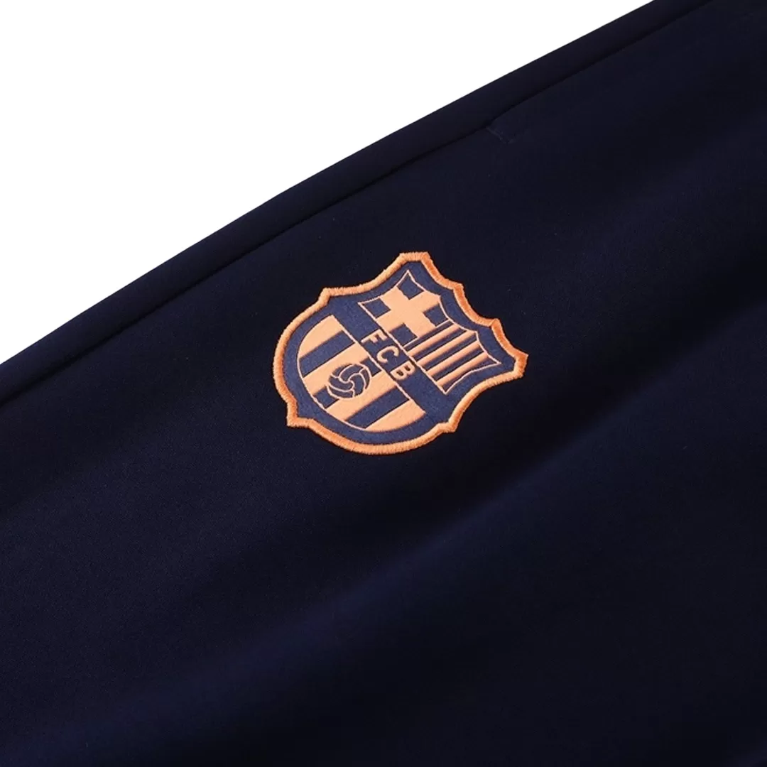 Barcelona Jacket Tracksuit 2025/26 Navy&Orange - Image 12