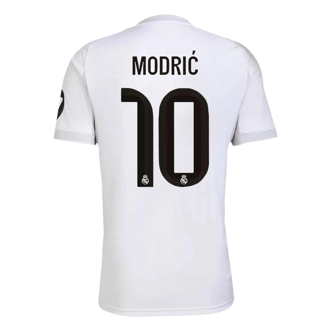 MODRIĆ #10 Real Madrid Home Soccer Jersey 2025/26 - Image 2