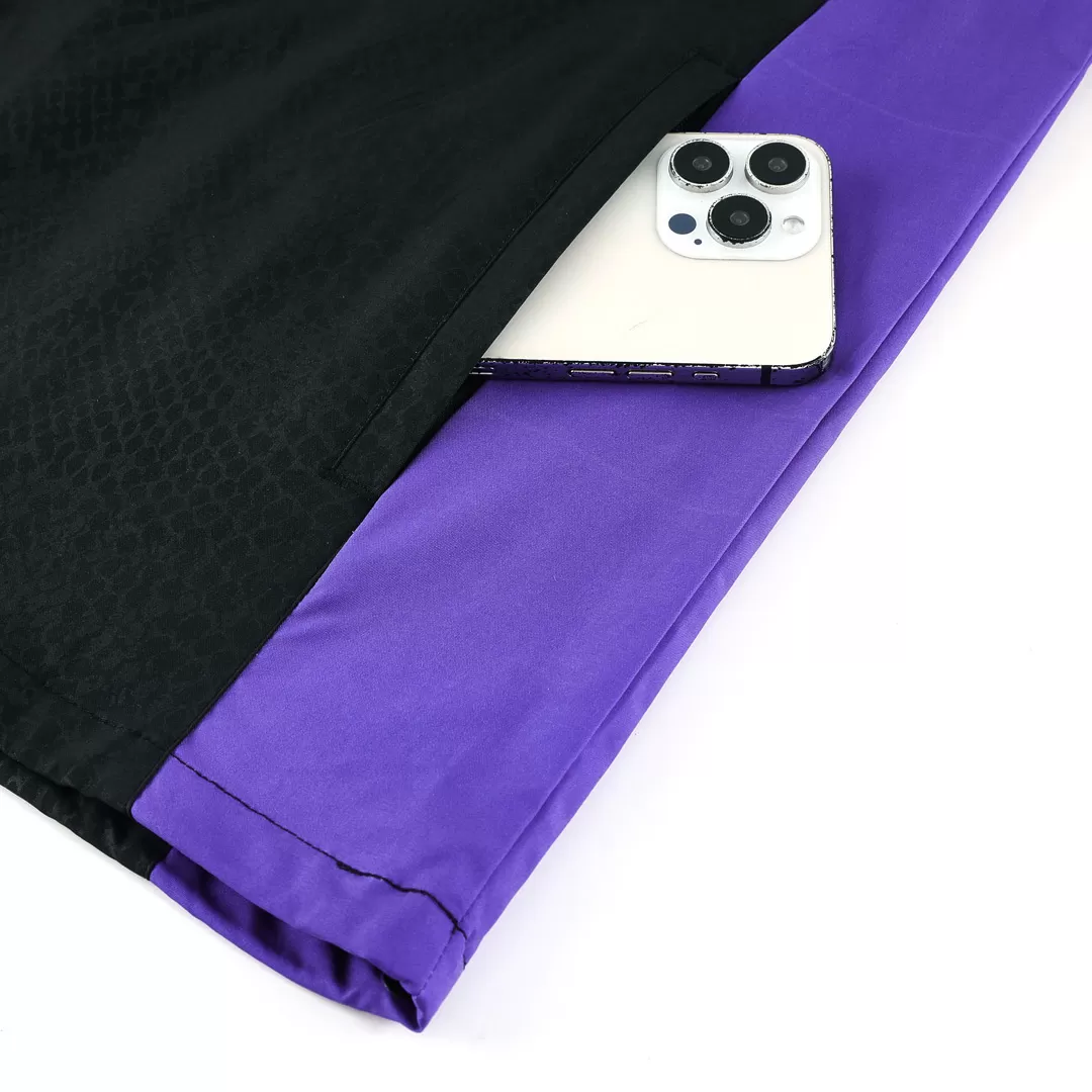 Barcelona Windbreaker Jacket 2025/26 - Black - Image 8