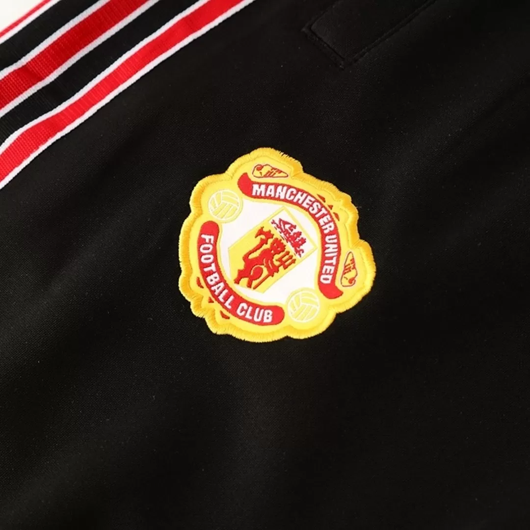 Manchester United Jacket Tracksuit 2025/26 Red&Black - Image 21