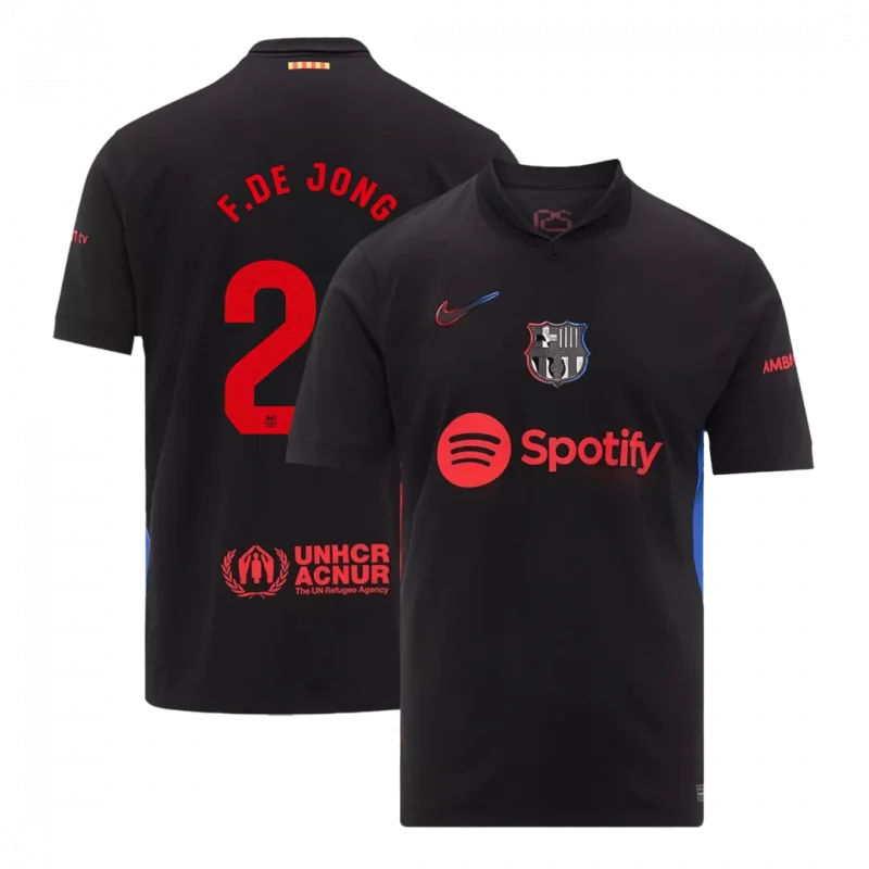 F.DE JONG #21 Barcelona Away Soccer Jersey