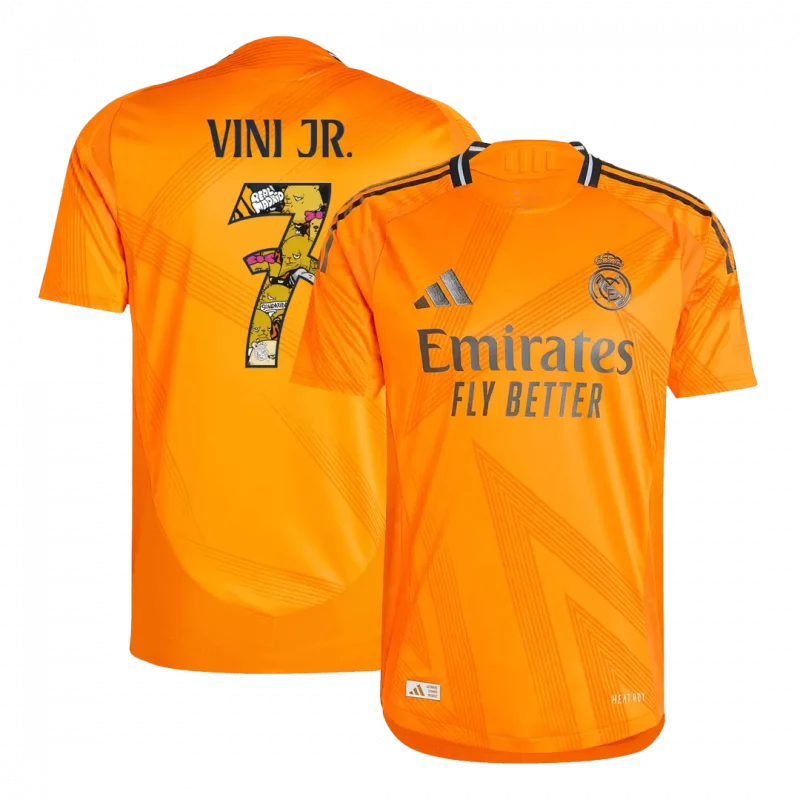 VINI JR. #7 Real Madrid Away Authentic Soccer Jersey