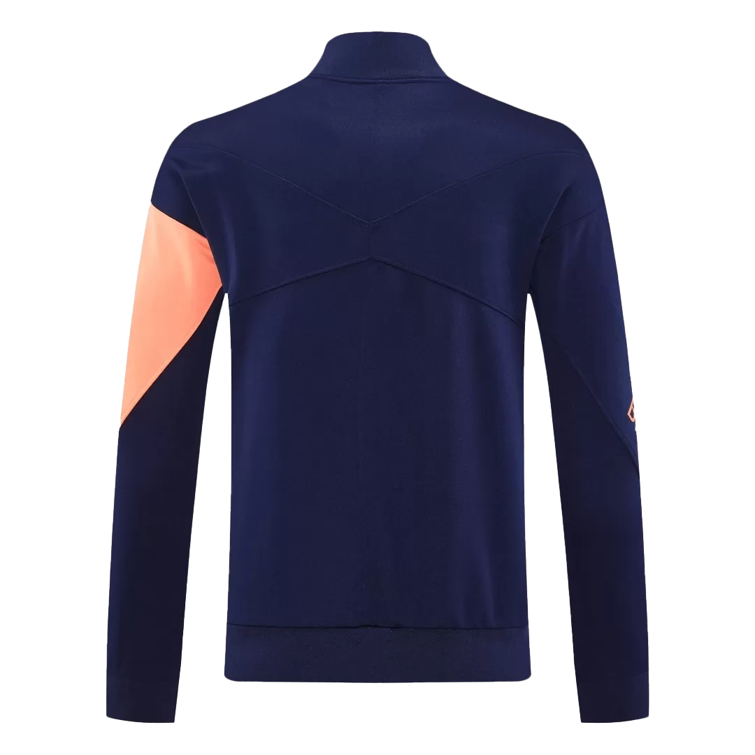 Barcelona Jacket Tracksuit 2025/26 Navy&Orange - Image 6