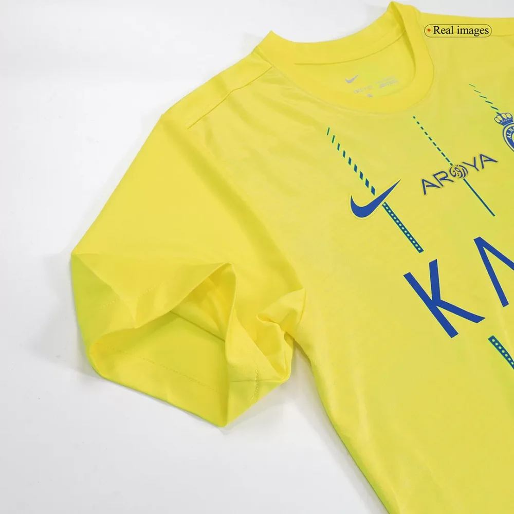 RONALDO #7 Al Nassr Home Soccer Jersey 2023/24 - Image 3