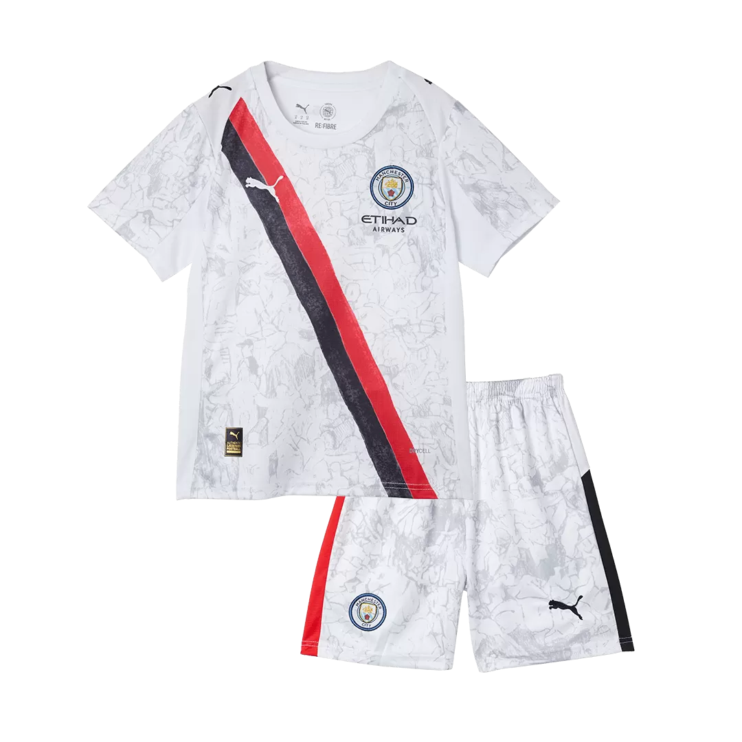 Manchester City KidSuper Kids Soccer Jerseys Kit 2025/26 - Club World Cup - Image 3
