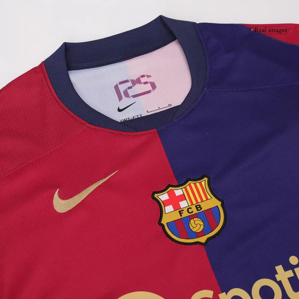 Barcelona Home Soccer Jersey Kit(Jersey+Shorts) - Image 11