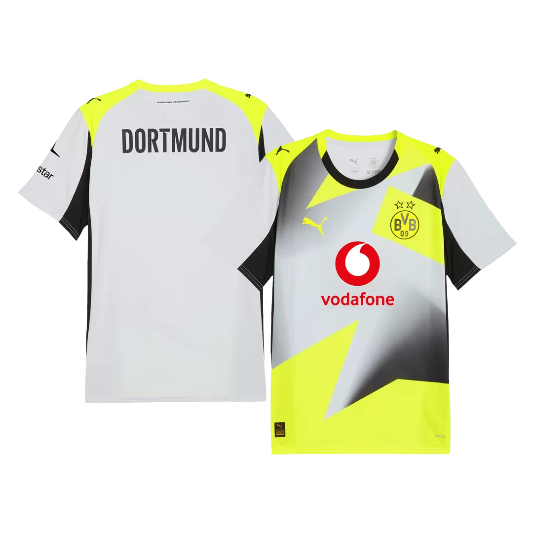 Borussia Dortmund Away Soccer Jersey 2025/26 - Image 3