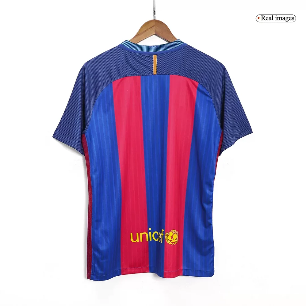 Vintage Soccer Jersey Barcelona Home 2016/17 - Image 2