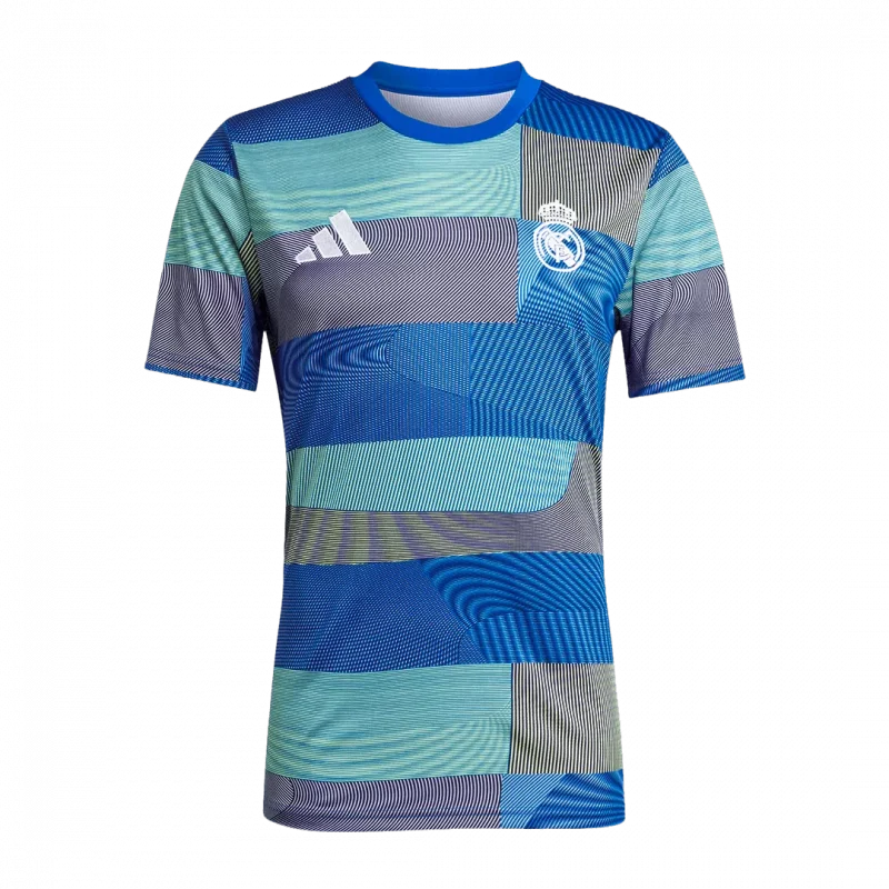 Real Madrid Pre-Match Soccer Jersey 2025/26 Blue