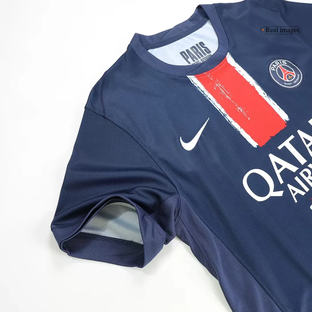 O.DEMBÉLÉ #10 PSG Home Soccer Jersey -UCL - Image 11