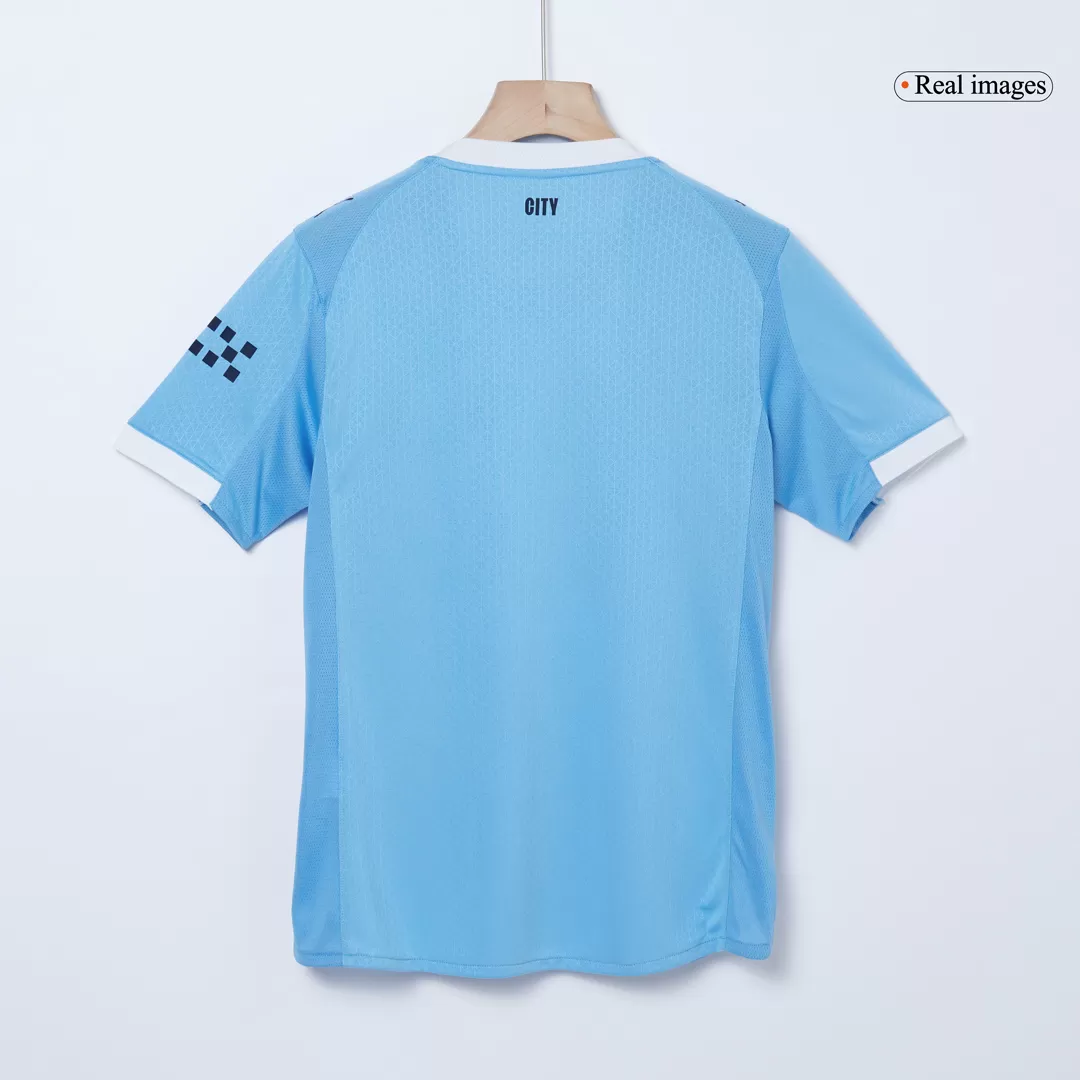 REIJNDERS #4 Manchester City Home Authentic Soccer Jersey 2025/26 - Image 6