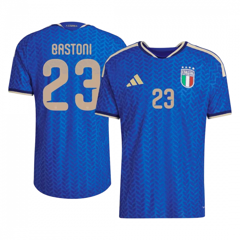 BASTONI #23 Italy Home Player Version Jersey World Cup 2026