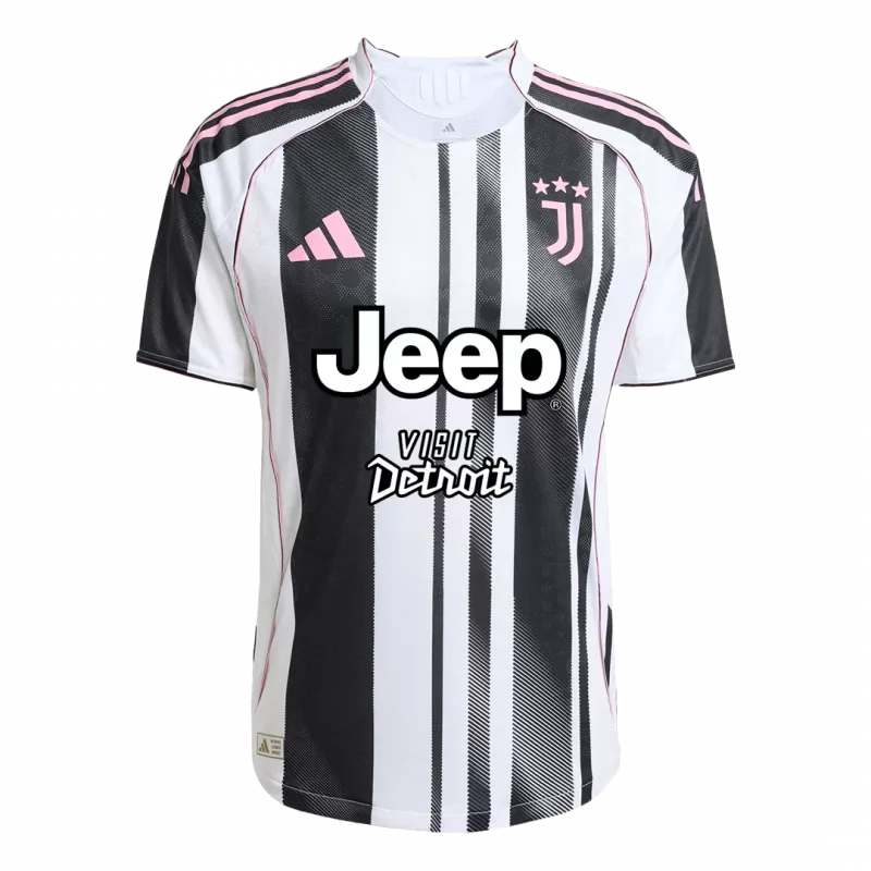 Juventus Home Authentic Soccer Jersey 2025/26