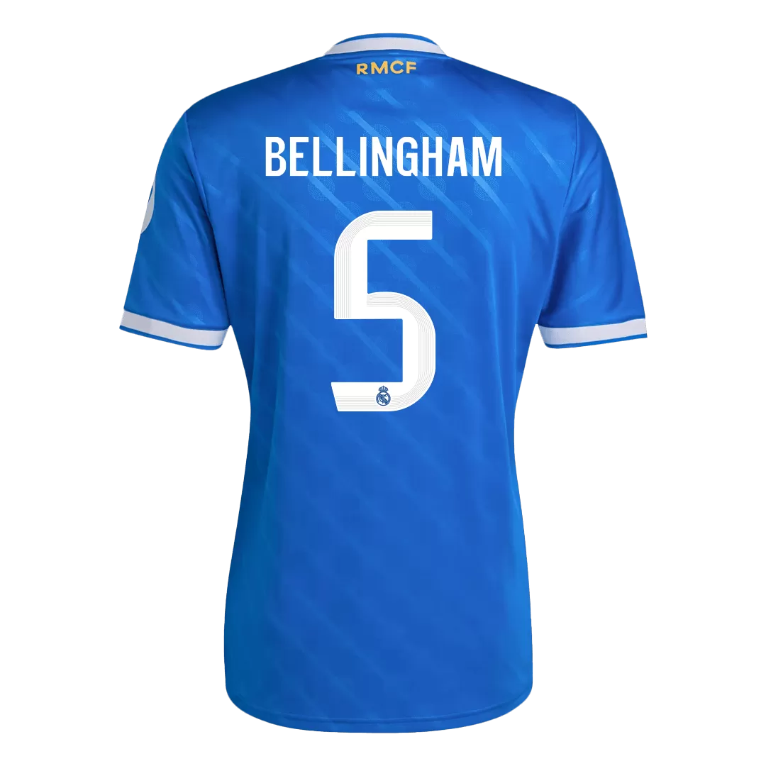BELLINGHAM #5 Real Madrid Third Away Soccer Jersey 2025/26 - Image 3