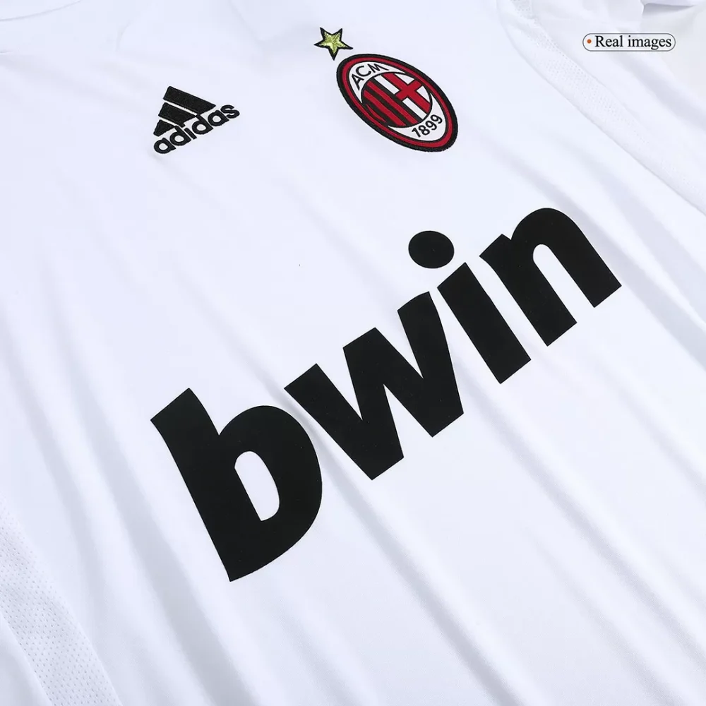 Vintage Soccer Jersey AC Milan Away 2009/10 - Image 7