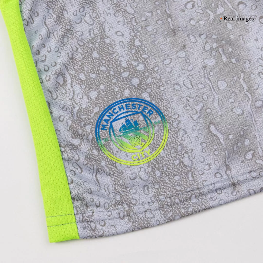 Manchester City Third Away Kids Soccer Jerseys Full Kit 2025/26 - Image 10