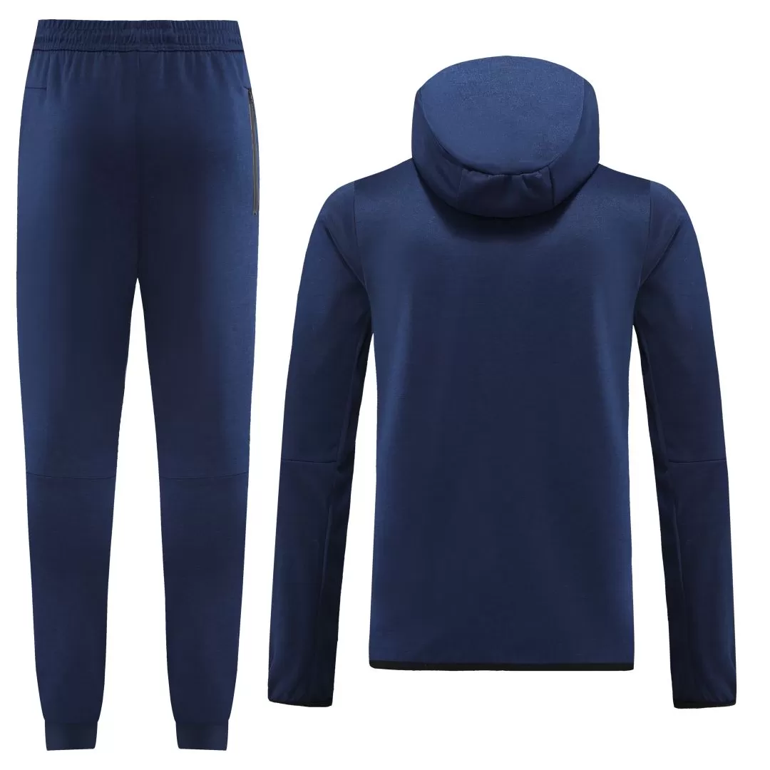 Customize Hoodie Training Kit (Jacket+Pants) Navy - Image 2