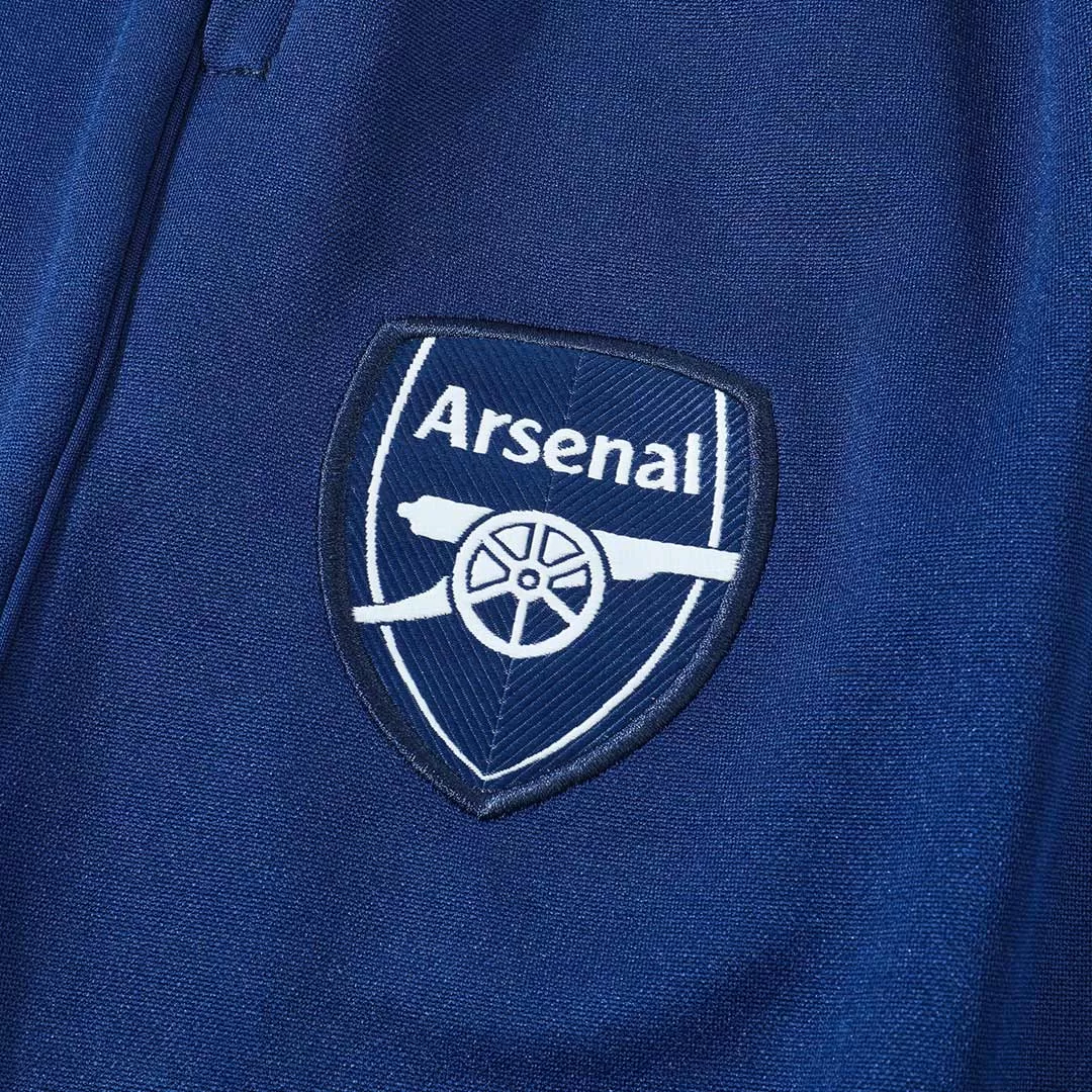 Arsenal 1/4 Zip Tracksuit 2025/26 Kids Green - Image 12